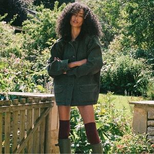 Dôen pascual jacket in dark olive size XXS NWOT